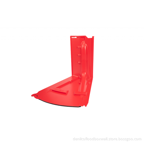 Movable flood barrier boxwall water gate flood defense